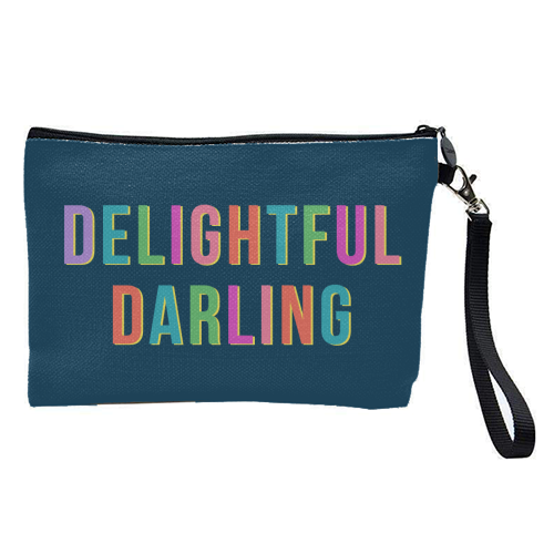 Delightful Darling - pretty makeup bag by Nida Designs