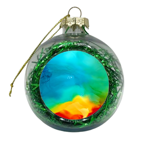 Depth - xmas bauble by karen horn