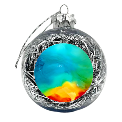 Depth - xmas bauble by karen horn