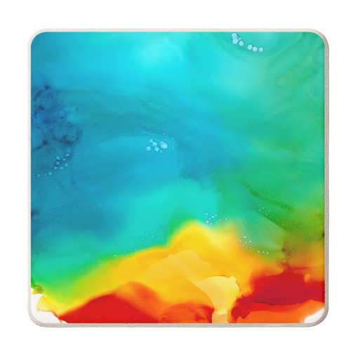 Depth - personalised beer coaster by karen horn