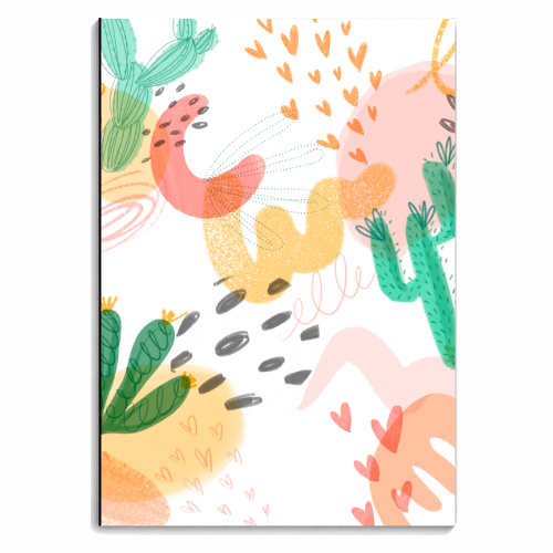 Desert Dreams - personalised A4, A5, A6 notebook by Nicola Scott