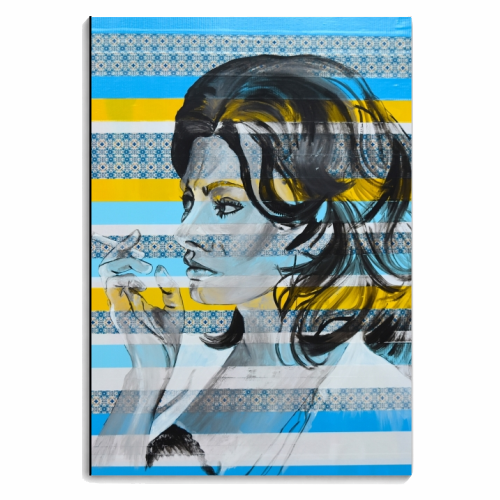 Designer Sophia Loren - personalised A4, A5, A6 notebook by Kirstie Taylor
