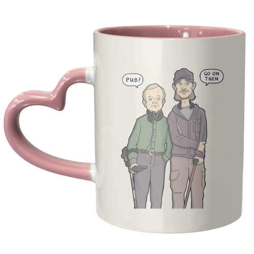 Detectorists - unique mug by Carl Batterbee
