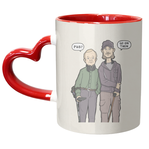 Detectorists - unique mug by Carl Batterbee