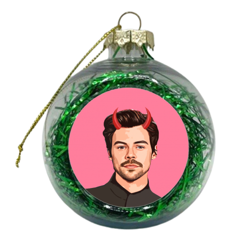 Devilish Harry - xmas bauble by DOLLY WOLFE