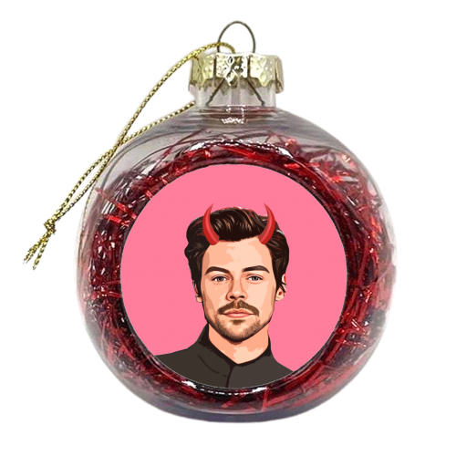 Devilish Harry - xmas bauble by DOLLY WOLFE