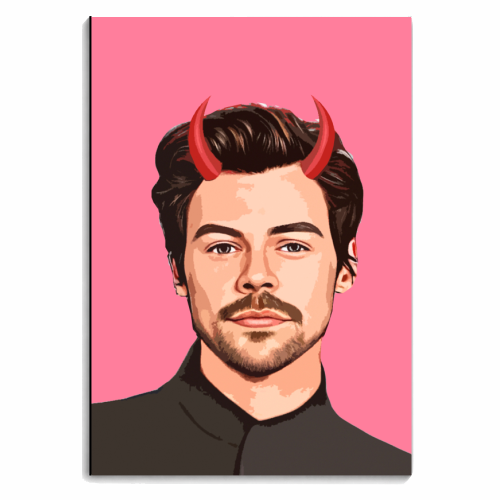 Devilish Harry - personalised A4, A5, A6 notebook by DOLLY WOLFE