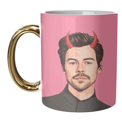 Devilish Harry - unique mug by DOLLY WOLFE