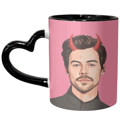Devilish Harry - unique mug by DOLLY WOLFE
