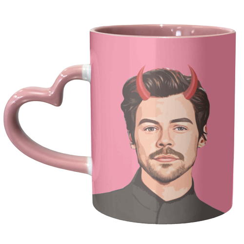 Devilish Harry - unique mug by DOLLY WOLFE