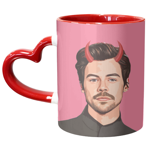 Devilish Harry - unique mug by DOLLY WOLFE