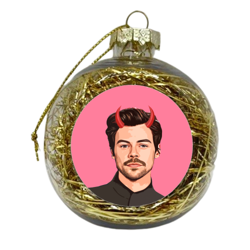 Devilish Harry - xmas bauble by DOLLY WOLFE