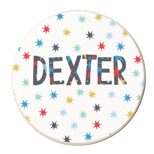 Dexter - personalised beer coaster by The Boy and the Bear