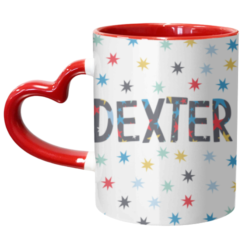 Dexter - unique mug by The Boy and the Bear