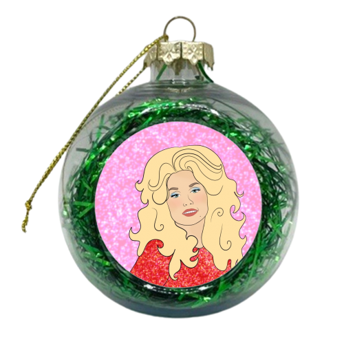 Diamond Dolly - xmas bauble by Eloise