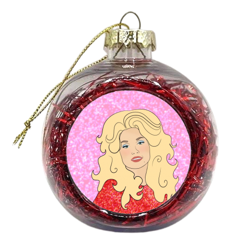 Diamond Dolly - xmas bauble by Eloise