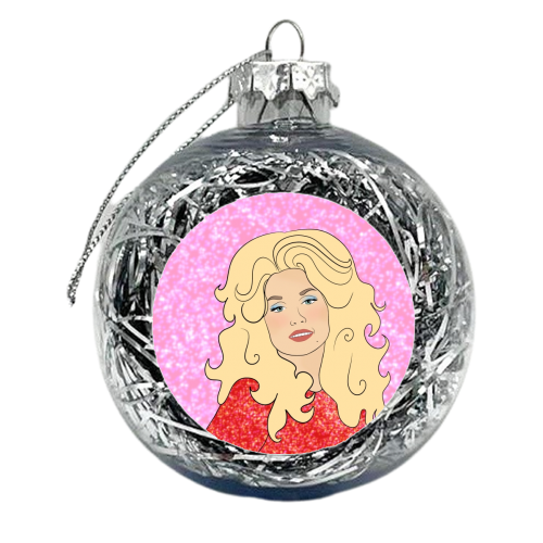 Diamond Dolly - xmas bauble by Eloise