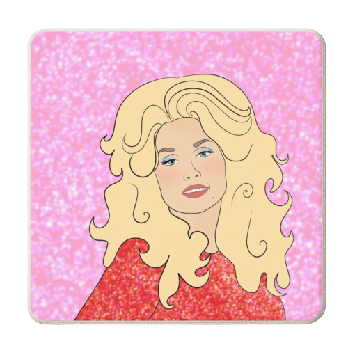 Diamond Dolly - personalised beer coaster by Eloise