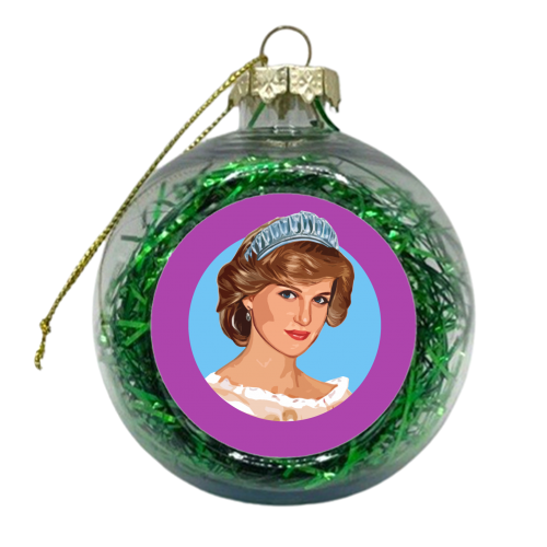 DIANA - xmas bauble by DOLLY WOLFE