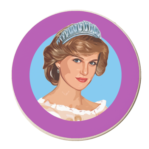 DIANA - personalised beer coaster by DOLLY WOLFE