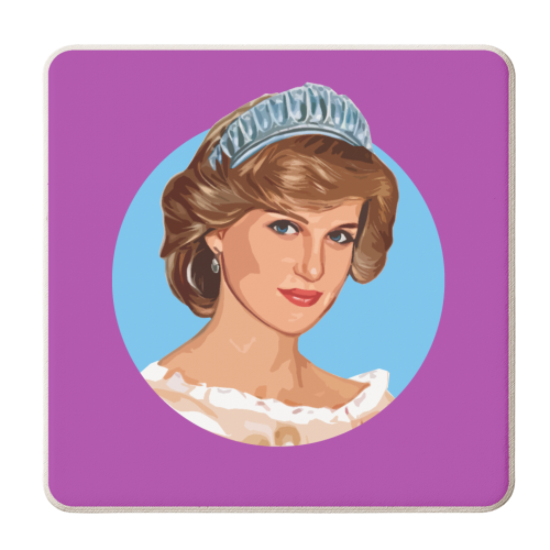 DIANA - personalised beer coaster by DOLLY WOLFE