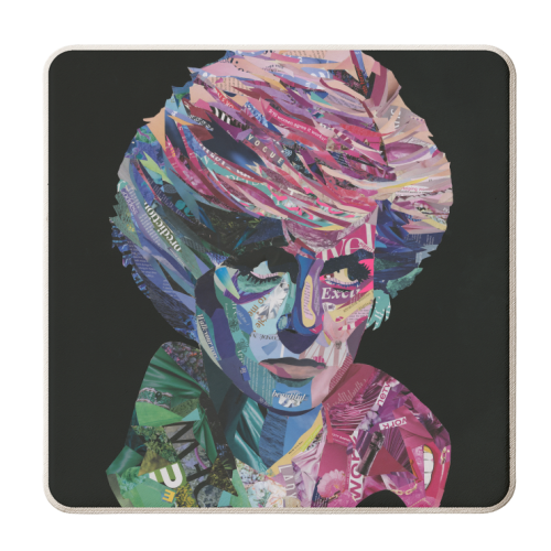 Diana - personalised beer coaster by Kirstie Taylor