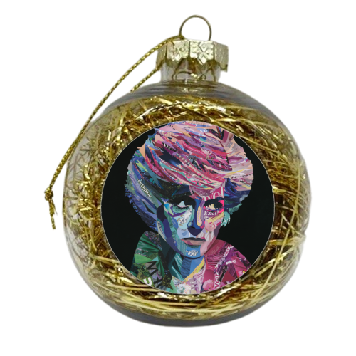 Diana - xmas bauble by Kirstie Taylor