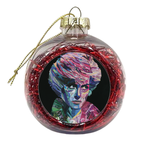 Diana - xmas bauble by Kirstie Taylor