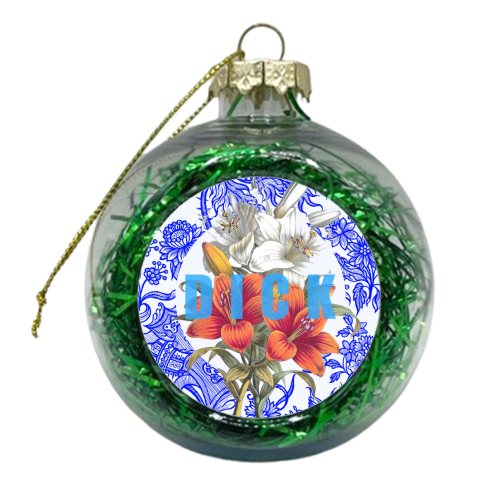 Dick - xmas bauble by Eloise