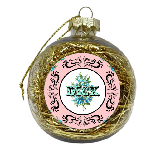 DICK - xmas bauble by Wallace Elizabeth