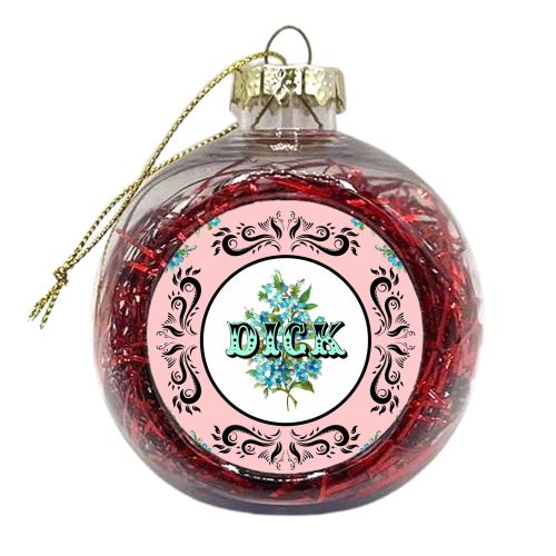 DICK - xmas bauble by Wallace Elizabeth