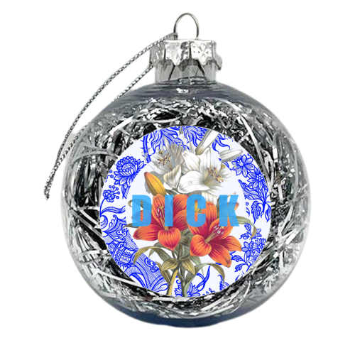 Dick - xmas bauble by Eloise