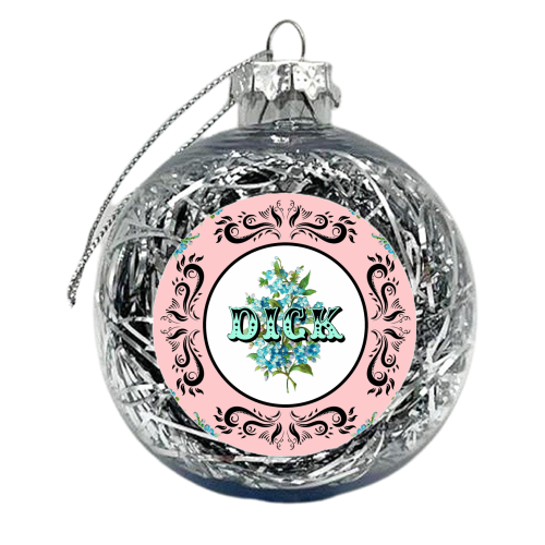 DICK - xmas bauble by Wallace Elizabeth
