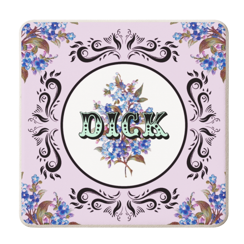 DICK - personalised beer coaster by Wallace Elizabeth