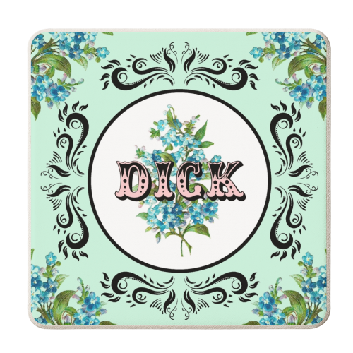 DICK - personalised beer coaster by Wallace Elizabeth