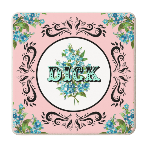 DICK - personalised beer coaster by Wallace Elizabeth