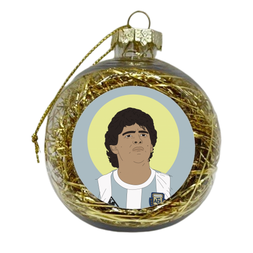 Diego - xmas bauble by Kitty & Rex Designs