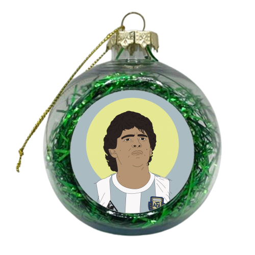Diego - xmas bauble by Kitty & Rex Designs