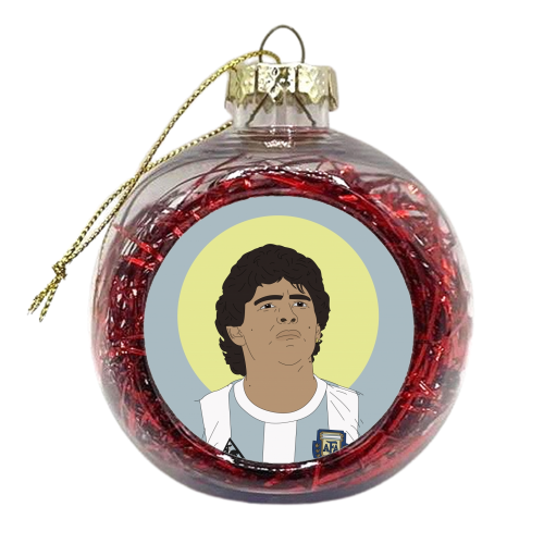Diego - xmas bauble by Kitty & Rex Designs