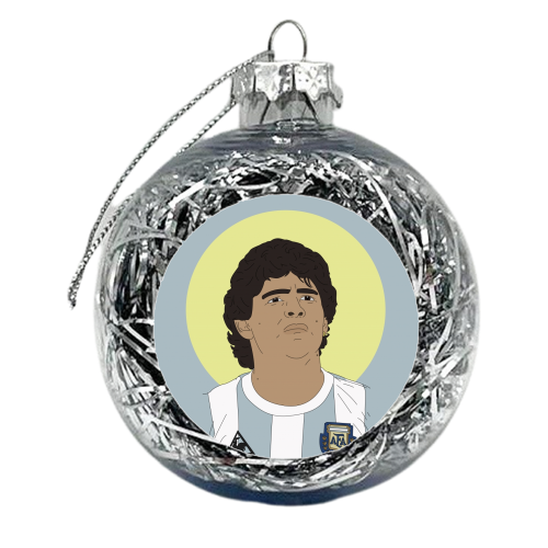 Diego - xmas bauble by Kitty & Rex Designs