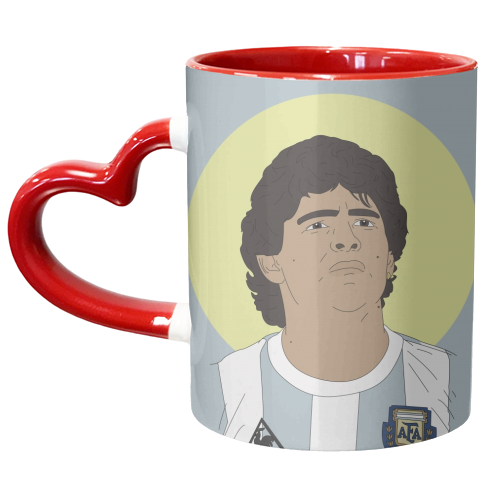 Diego - unique mug by Kitty & Rex Designs