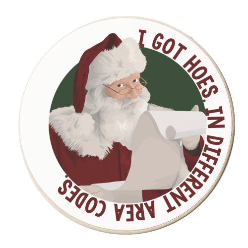 Different Area Codes - personalised beer coaster by Pink and Pip