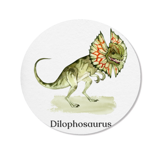 Dilophosaurus - Magnet by Gal Design