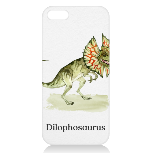 Dilophosaurus - unique phone case by Gal Design