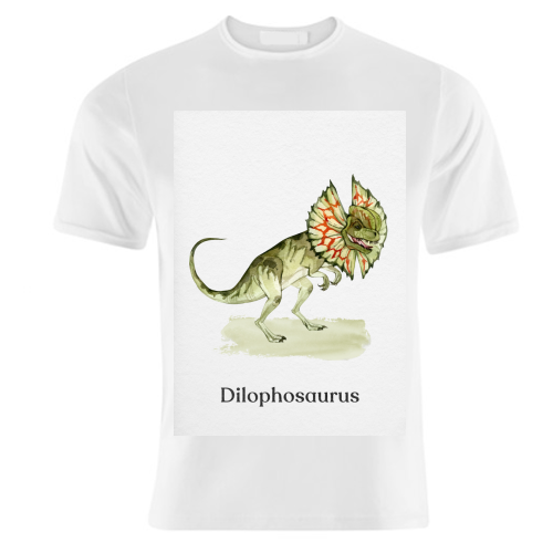 Dilophosaurus - unique t shirt by Gal Design