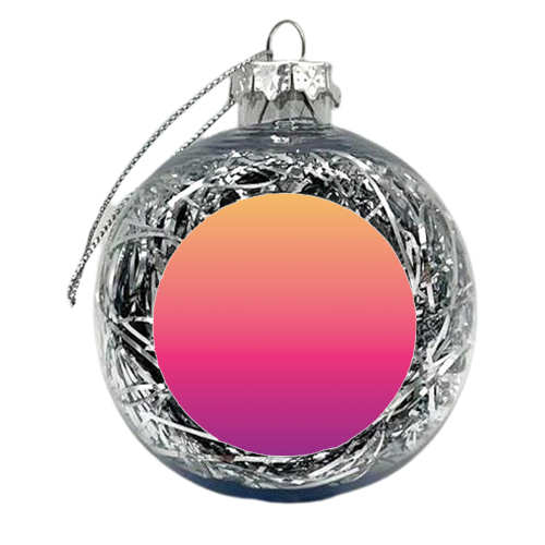 Dip Dye - xmas bauble by The Native State