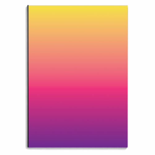 Dip Dye - personalised A4, A5, A6 notebook by The Native State