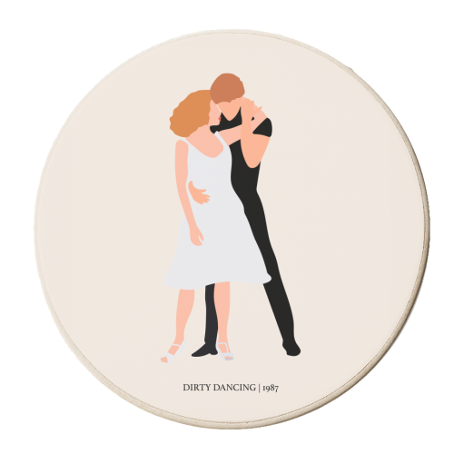 Dirty Dancing 1987 1 - personalised beer coaster by Move Studio