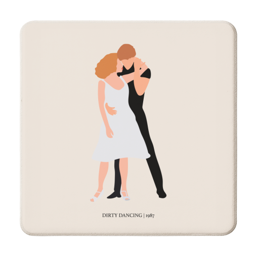 Dirty Dancing 1987 1 - personalised beer coaster by Move Studio