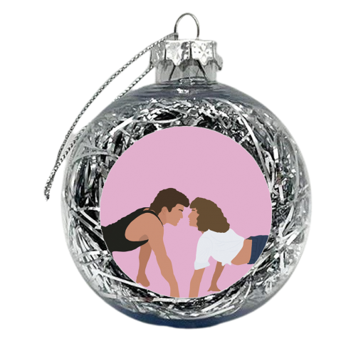 Dirty Dancing - xmas bauble by Rock and Rose Creative